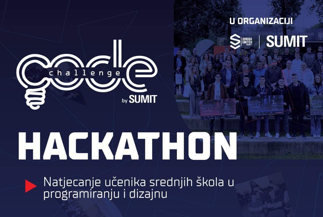 Poziv za prijavu na natjecanje Code Challenge Hackathon u organizaciji ...